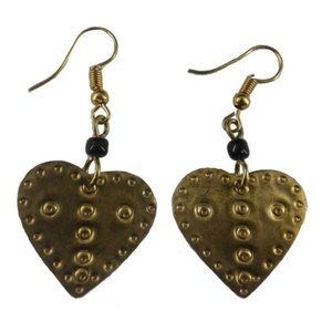 Heart Drop Earrings